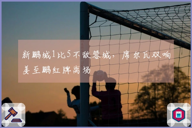 新鹏城1比5不敌蓉城，席尔瓦双响姜至鹏红牌离场