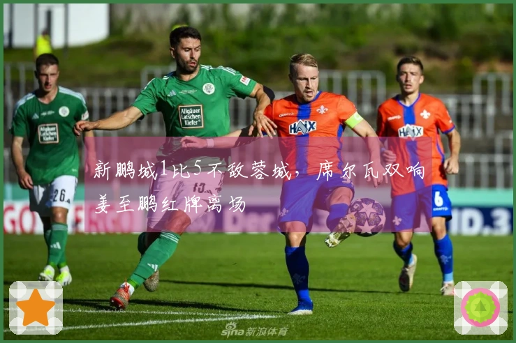 新鹏城1比5不敌蓉城，席尔瓦双响姜至鹏红牌离场